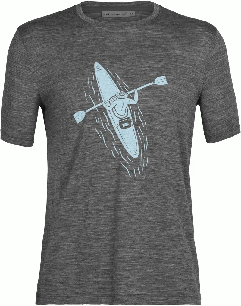 Tech Lite II SS Tee Paddle Lines M