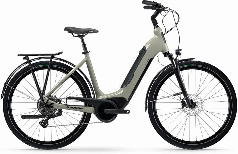 Winora Tria 10 500 Wh E-Bike Wave 28" grey