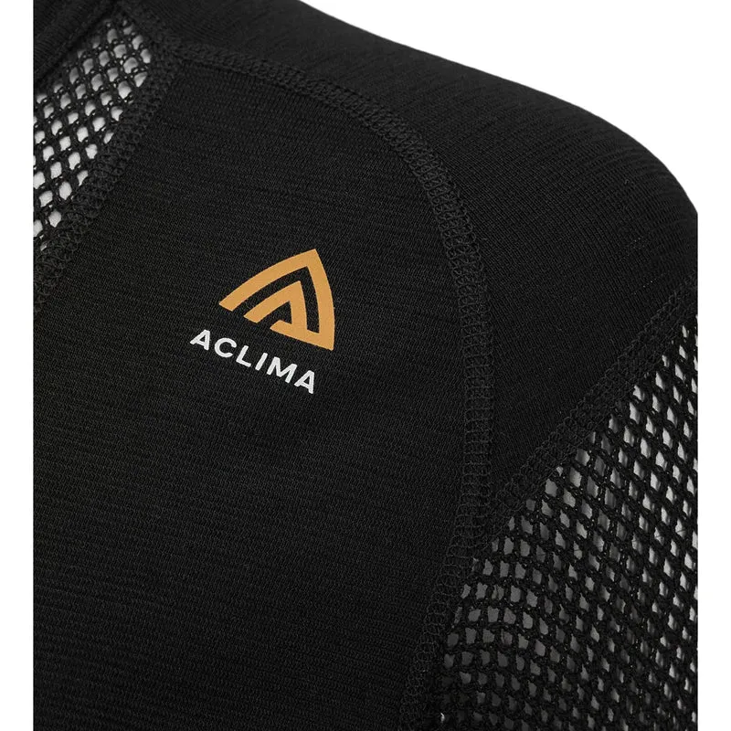 Aclima - Woolnet 120g Rundhalsausschnitt Frau // Schwarz