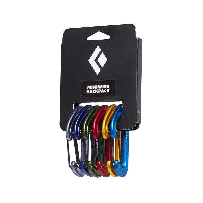 Black Diamond - Miniwire Rackpack Karabiner 6 Stück
