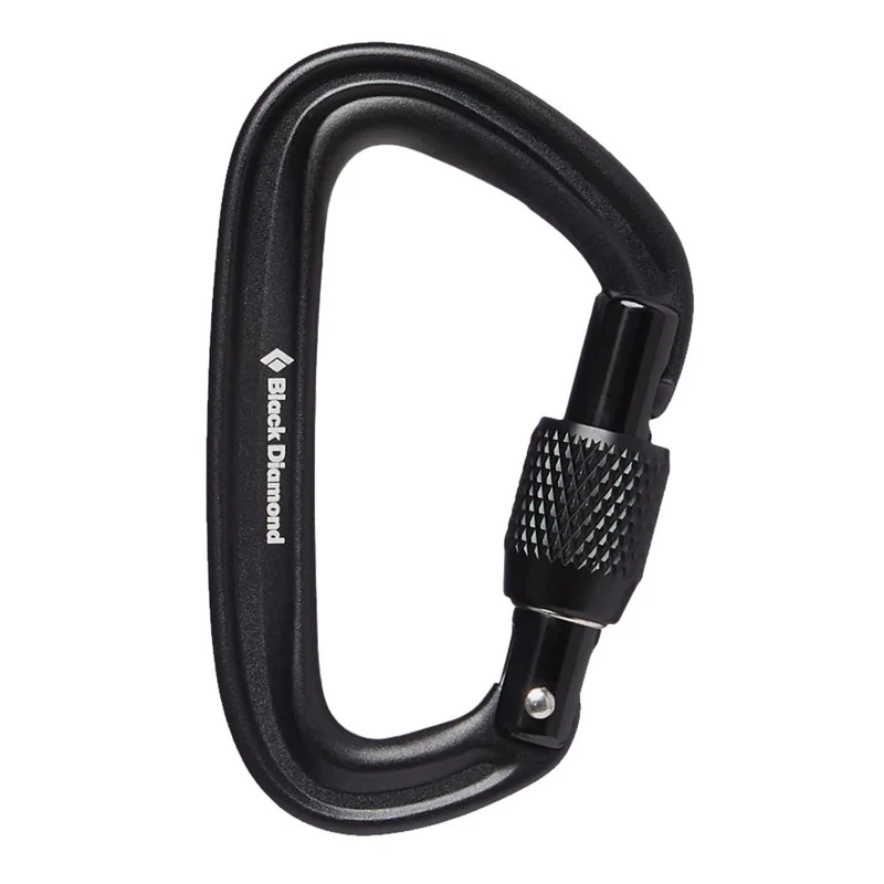 Black Diamond - Liteforge Schraubkarabiner // Schwarz