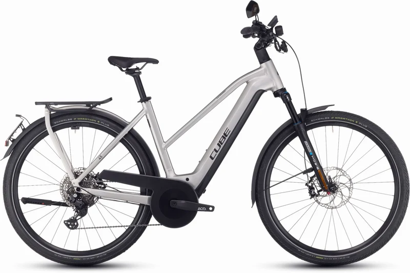 Cube Kathmandu Hybrid 45 750 Wh E-Bike Trapeze 28" grey´n´reflex
