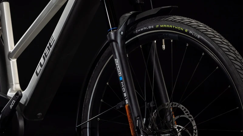 Cube Kathmandu Hybrid 45 750 Wh E-Bike Trapeze 28" grey´n´reflex