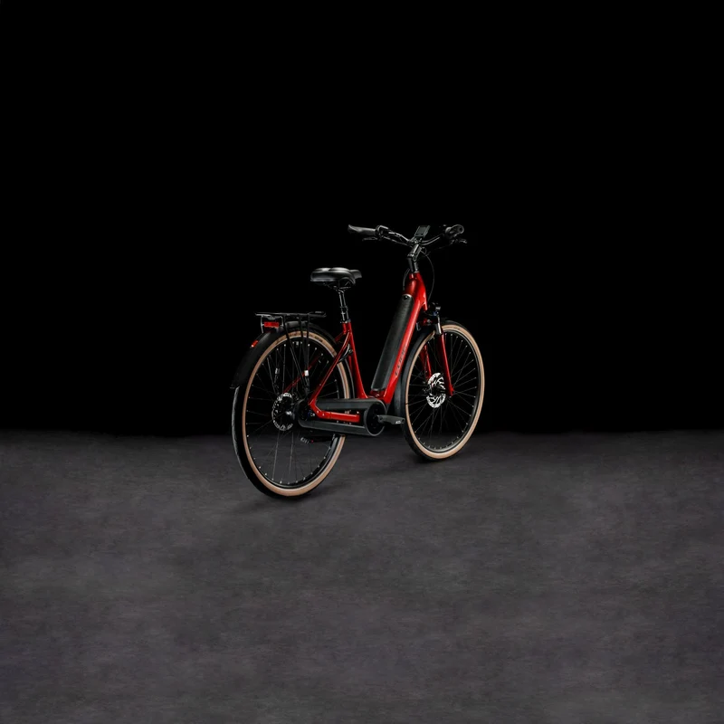 Cube Supreme RT Hybrid Pro 500 Wh E-Bike Easy Entry red´n´black