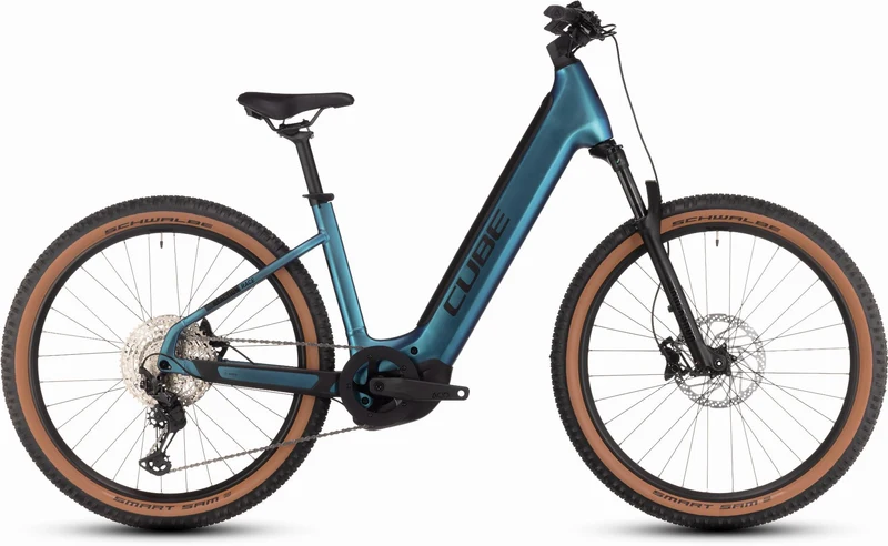 Cube Reaction Hybrid Race 625 Wh E-Bike Hardtail Easy Entry 27,5" switchblue´n´black