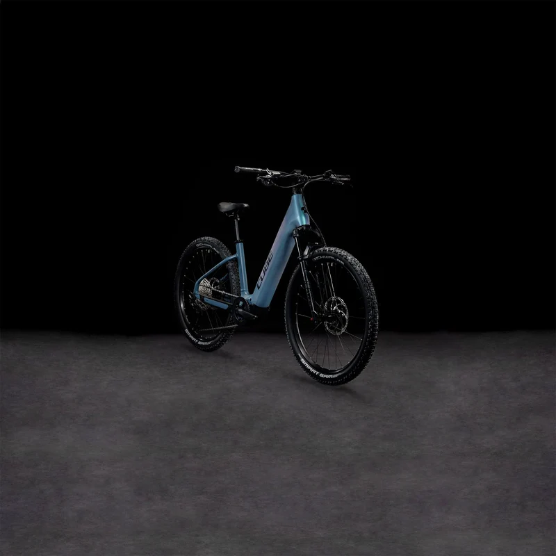 Cube Reaction Hybrid ABS 750 Wh E-Bike Hardtail Easy Entry 27,5" smaragdgrey´n´blue