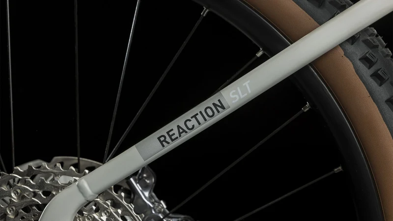Cube Reaction Hybrid SLT 750 Wh E-Bike Hardtail Easy Entry 27,5" silver´n´cream