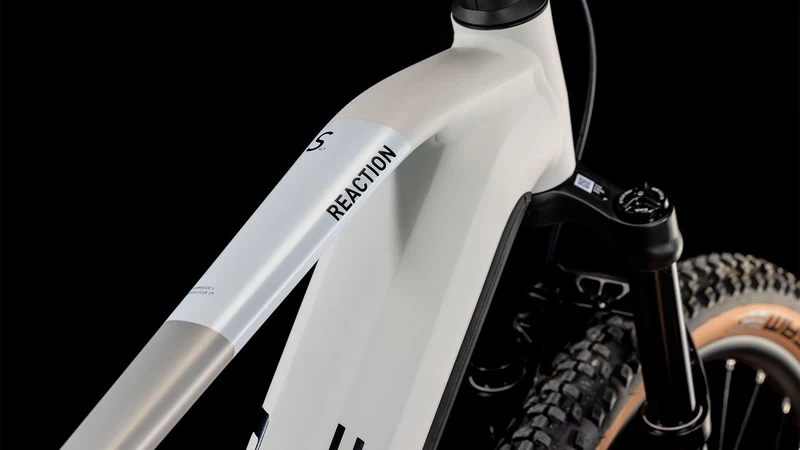 Cube Reaction Hybrid SLT 750 Wh E-Bike Hardtail Diamant silver´n´cream