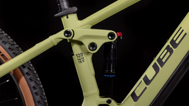Cube Stereo Hybrid 120 One 750 Wh E-Bike Fully olive´n´green