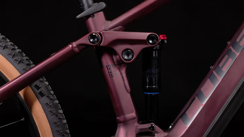 Cube Stereo Hybrid 120 One 625 Wh E-Bike Fully rubyred´n´black