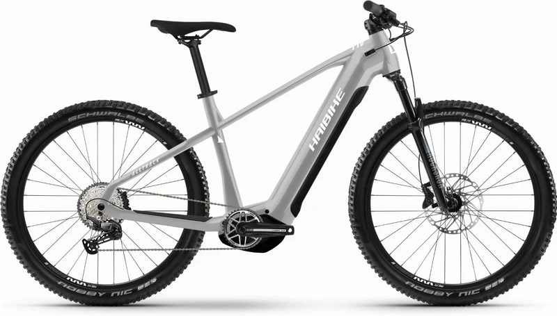 Haibike AllTrack 7 720 Wh E-Bike Hardtail Diamant 29" urban grey/white - gloss