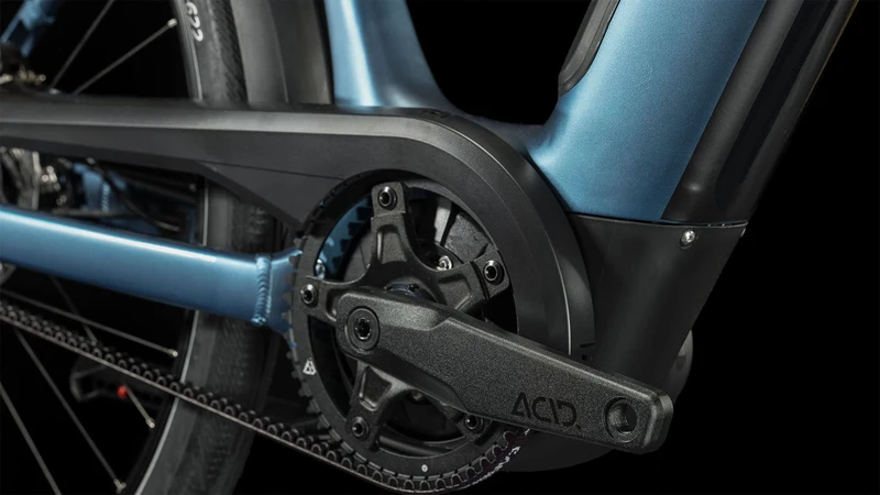 Cube Supreme Hybrid EXC 625 Wh E-Bike Easy Entry 28" blue´n´black