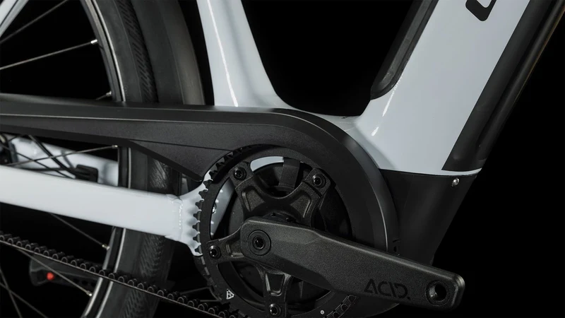 Cube Supreme Hybrid EXC 625 Wh E-Bike Easy Entry 28" flashwhite´n´black