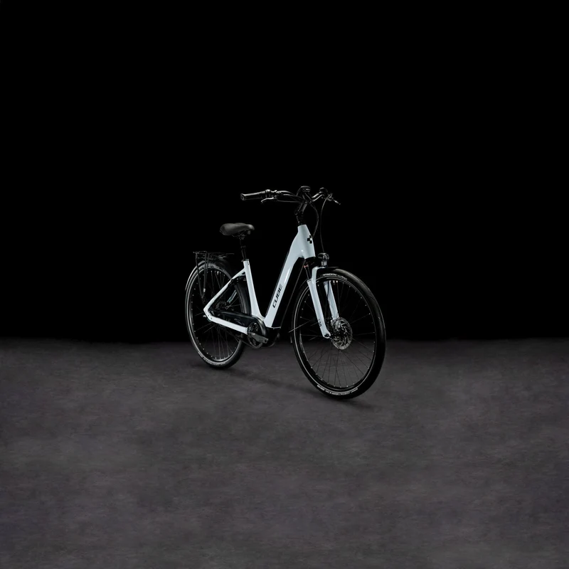 Cube Supreme Hybrid EXC 625 Wh E-Bike Easy Entry 28" flashwhite´n´black