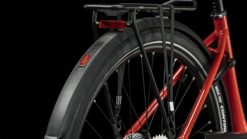 Cube Supreme Sport Hybrid Pro 500 Wh E-Bike Easy Entry red´n´black