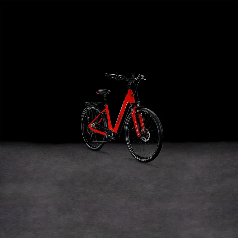 Cube Supreme Sport Hybrid Pro 500 Wh E-Bike Easy Entry red´n´black