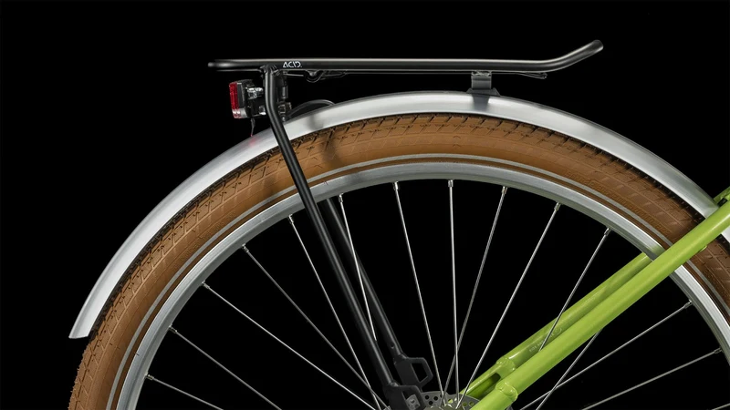 Cube Ella Ride Hybrid 500 Wh E-Bike Easy Entry 28" green´n´green