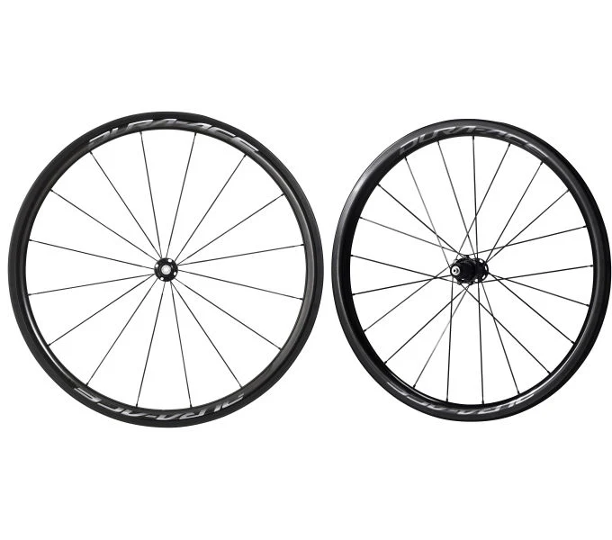 Shimano Laufradsatz DURA-ACE WH-R9100-C40-TU, Schwarz, QR 133 mm/QR 163 mm, 100 mm/130 m