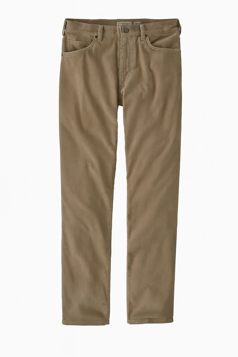 M's Organic Cotton Corduroy Jeans - Reg