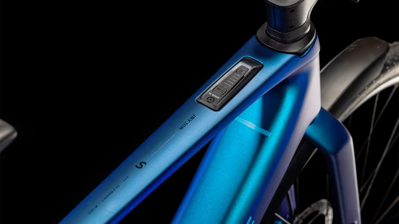 Cube Nulane Hybrid C:62 SLX FE 400X Wh E-Bike Diamant 28" nebula´n´blue