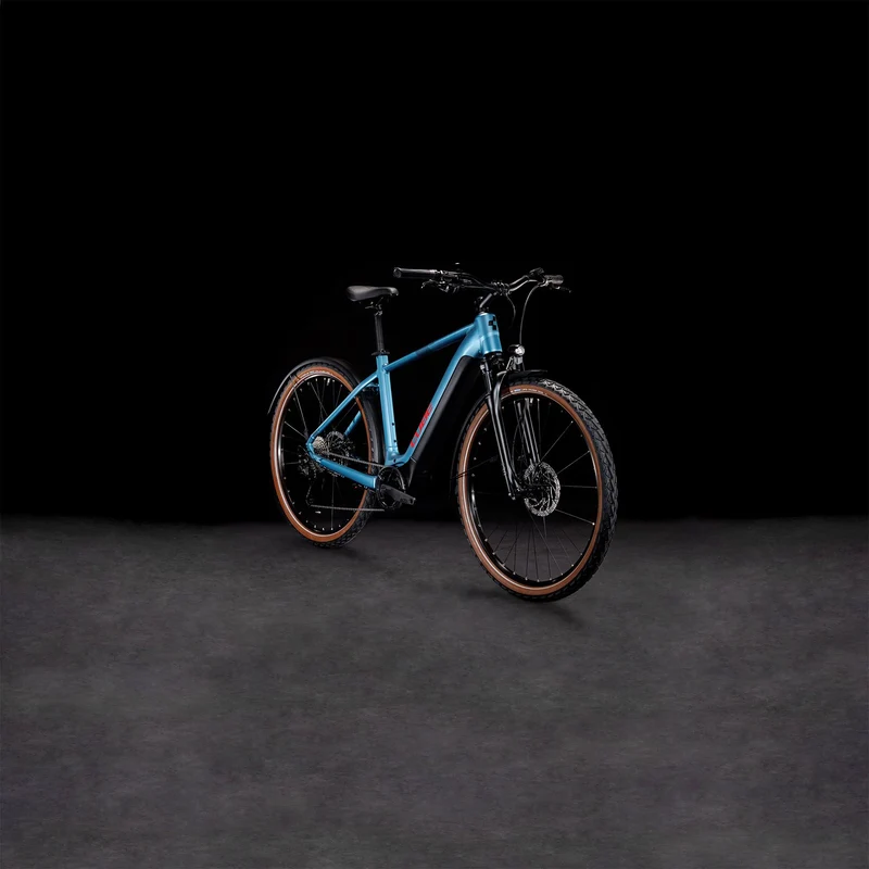 Cube Nuride Hybrid Performance 625 Wh Allroad E-Bike Diamant 28" metalblue´n´red