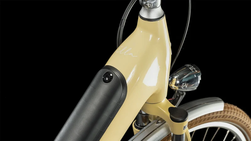 Cube Ella Ride Hybrid 500 Wh E-Bike Easy Entry 28" honey´n´white