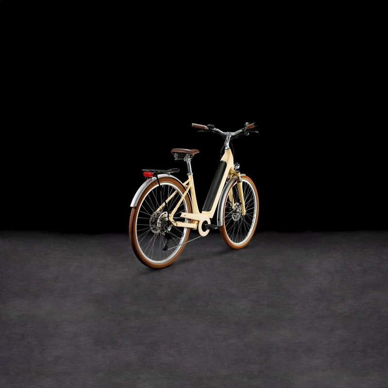 Cube Ella Ride Hybrid 500 Wh E-Bike Easy Entry 28" honey´n´white