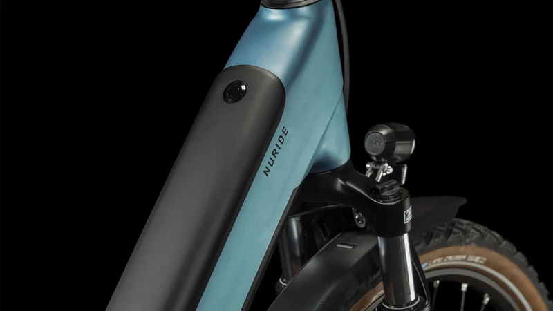 Cube Nuride Hybrid Performance 625 Wh Allroad E-Bike Easy Entry 28" metalblue´n´red
