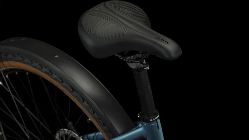 Cube Nuride Hybrid Performance 625 Wh Allroad E-Bike Easy Entry 28" metalblue´n´red
