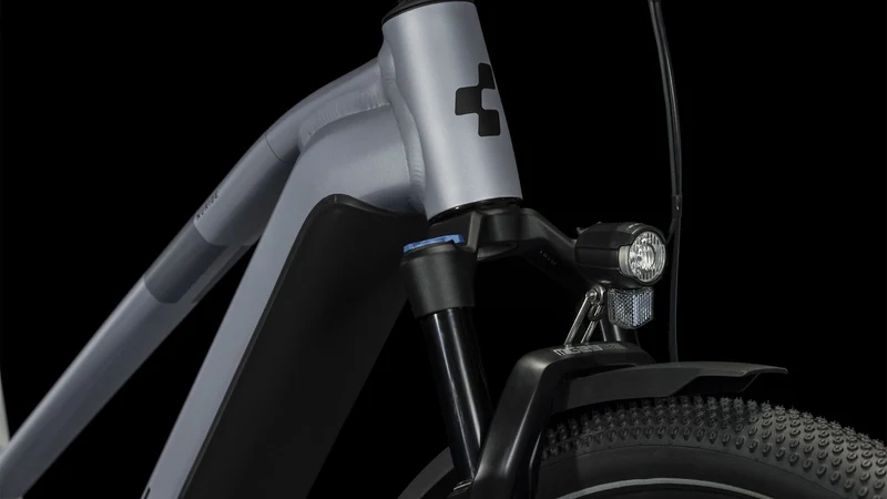 Cube Nuride Hybrid EXC 750 Wh Allroad E-Bike Trapeze 28" polarsilver´n´black