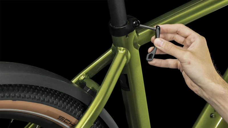 Cube Nuride Hybrid Pro 625 Wh Allroad E-Bike Diamant 28" shinymoss´n´black