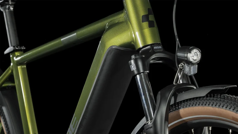 Cube Nuride Hybrid Pro 625 Wh Allroad E-Bike Diamant 28" shinymoss´n´black
