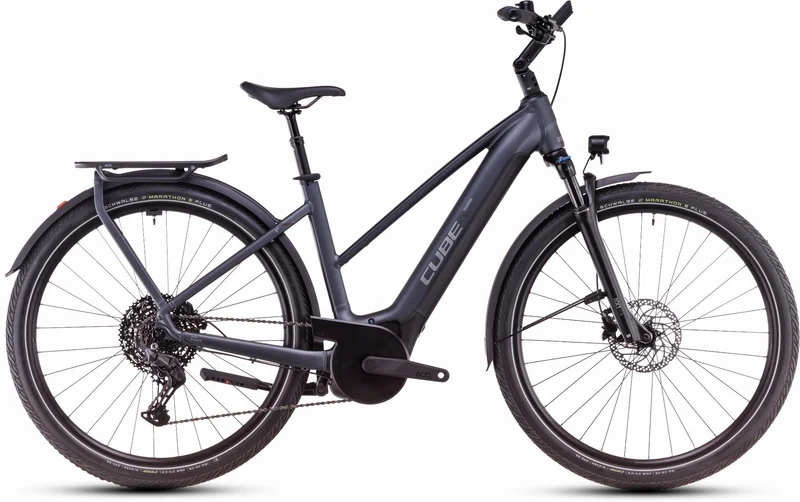 Cube Touring Hybrid Pro 625 Wh E-Bike Trapeze 28" metallicgrey´n´chrome