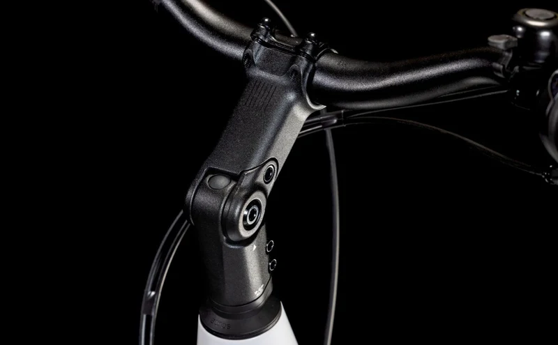 Cube Supreme Hybrid Comfort One 500 Wh E-Bike Easy Entry metallicwhite´n´black