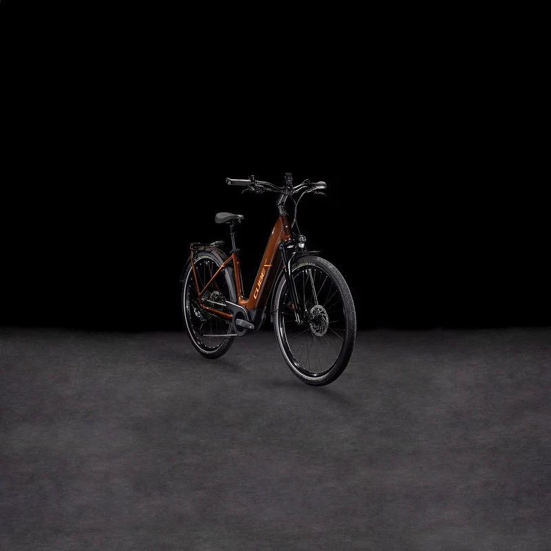 Cube Touring Hybrid Pro 625 Wh E-Bike Easy Entry 28" cinnamon´n´orange