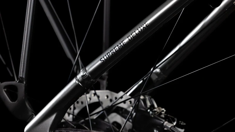 Cube Supreme Hybrid Deluxe One 625 Wh E-Bike Easy Entry slateblack´n´black