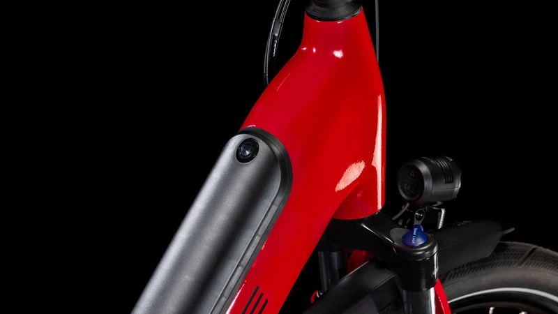 Cube Supreme Hybrid Comfort Pro 500 Wh E-Bike Easy Entry firered´n´black