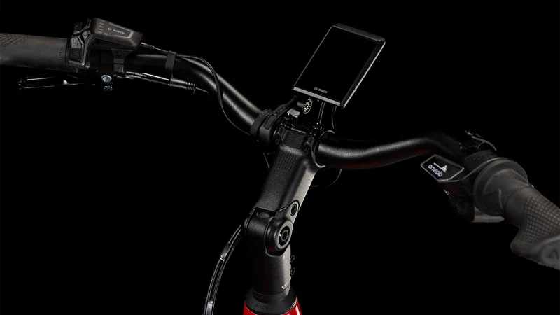 Cube Supreme Hybrid Comfort Pro 500 Wh E-Bike Easy Entry firered´n´black