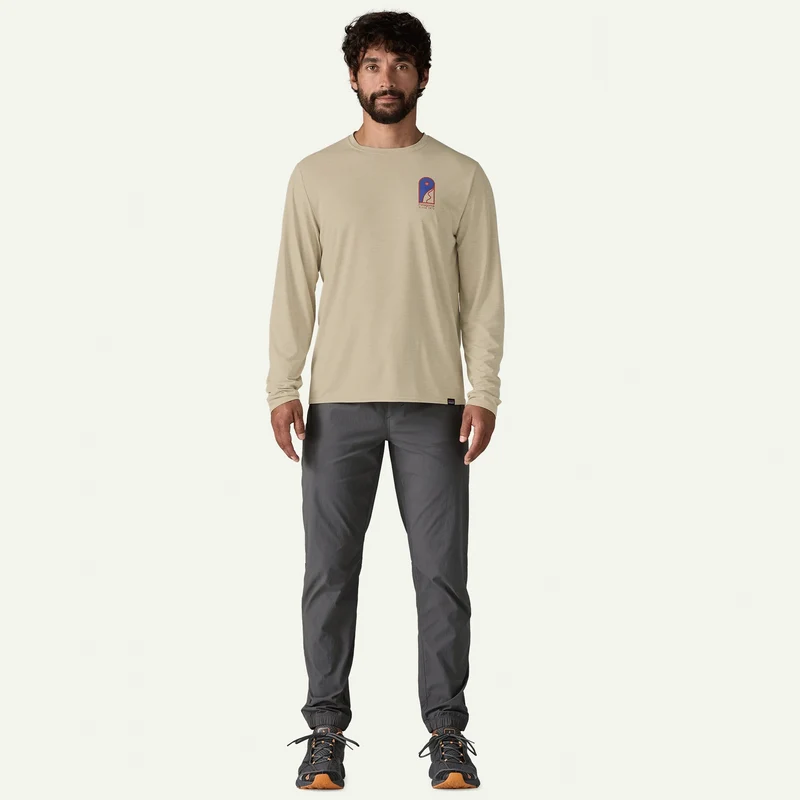 M's L/S Cap Cool Daily Graphic Shirt - Lands