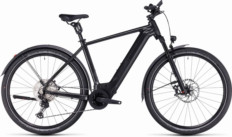 Cube Nuride Hybrid SLT 750 Wh Allroad E-Bike Diamant 28" grey´n´metal