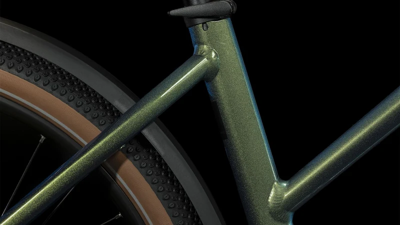 Cube Nuride Hybrid SLX 750 Wh Allroad E-Bike Trapeze 28" verde´n´black