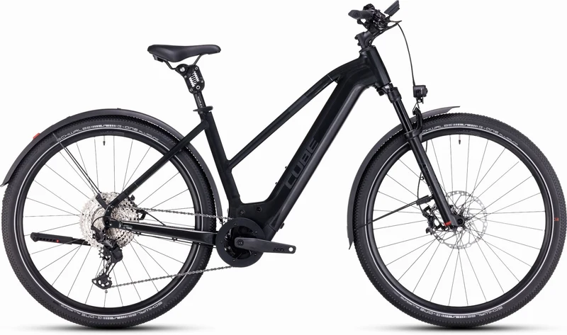 Cube Nuride Hybrid SLT 750 Wh Allroad E-Bike Trapeze 28" grey´n´metal