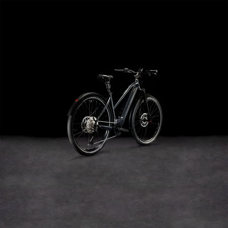 Cube Nuride Hybrid SLT 750 Wh Allroad E-Bike Trapeze 28" grey´n´metal