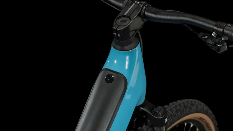 Cube Reaction Hybrid One 500 Wh E-Bike Hardtail Easy Entry 27,5" skyblue´n´white