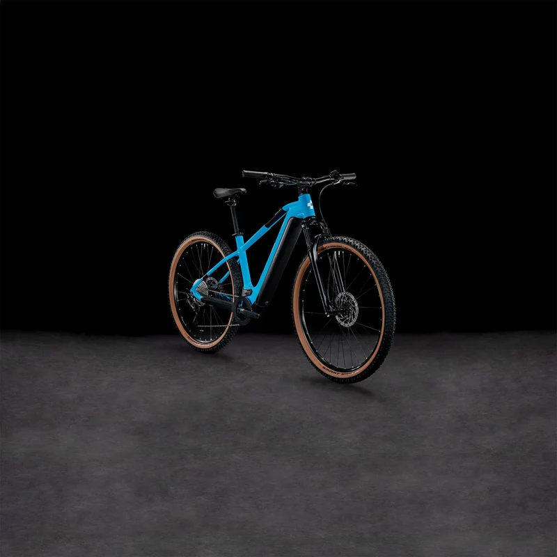Cube Reaction Hybrid One 500 Wh E-Bike Hardtail Diamant skyblue´n´white