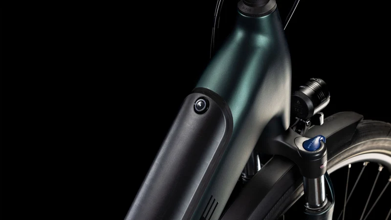 Cube Supreme RT Hybrid Comfort EX 500 Wh E-Bike Easy Entry viridian´n´black