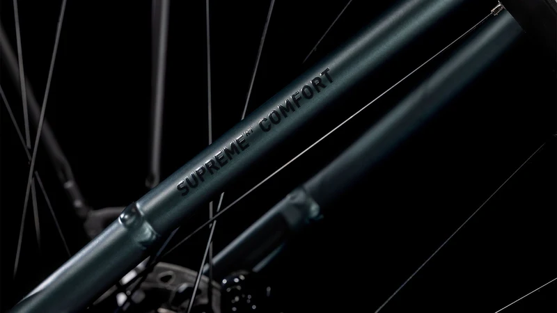 Cube Supreme RT Hybrid Comfort EX 500 Wh E-Bike Easy Entry viridian´n´black