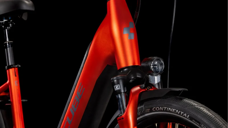 Cube Supreme RT Hybrid Deluxe EX 625 Wh E-Bike Easy Entry fireorange´n´lunar