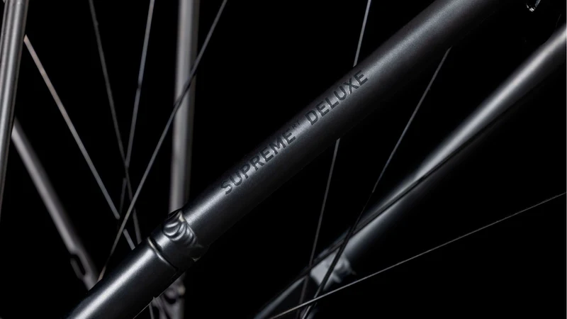 Cube Supreme RT Hybrid Deluxe EX 625 Wh E-Bike Easy Entry metalblack´n´glossy