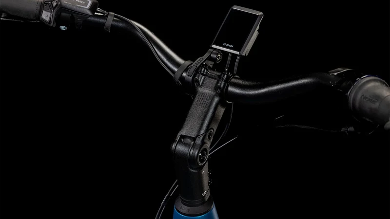 Cube Supreme Hybrid Deluxe One 625 Wh E-Bike Easy Entry electricblue´n´black